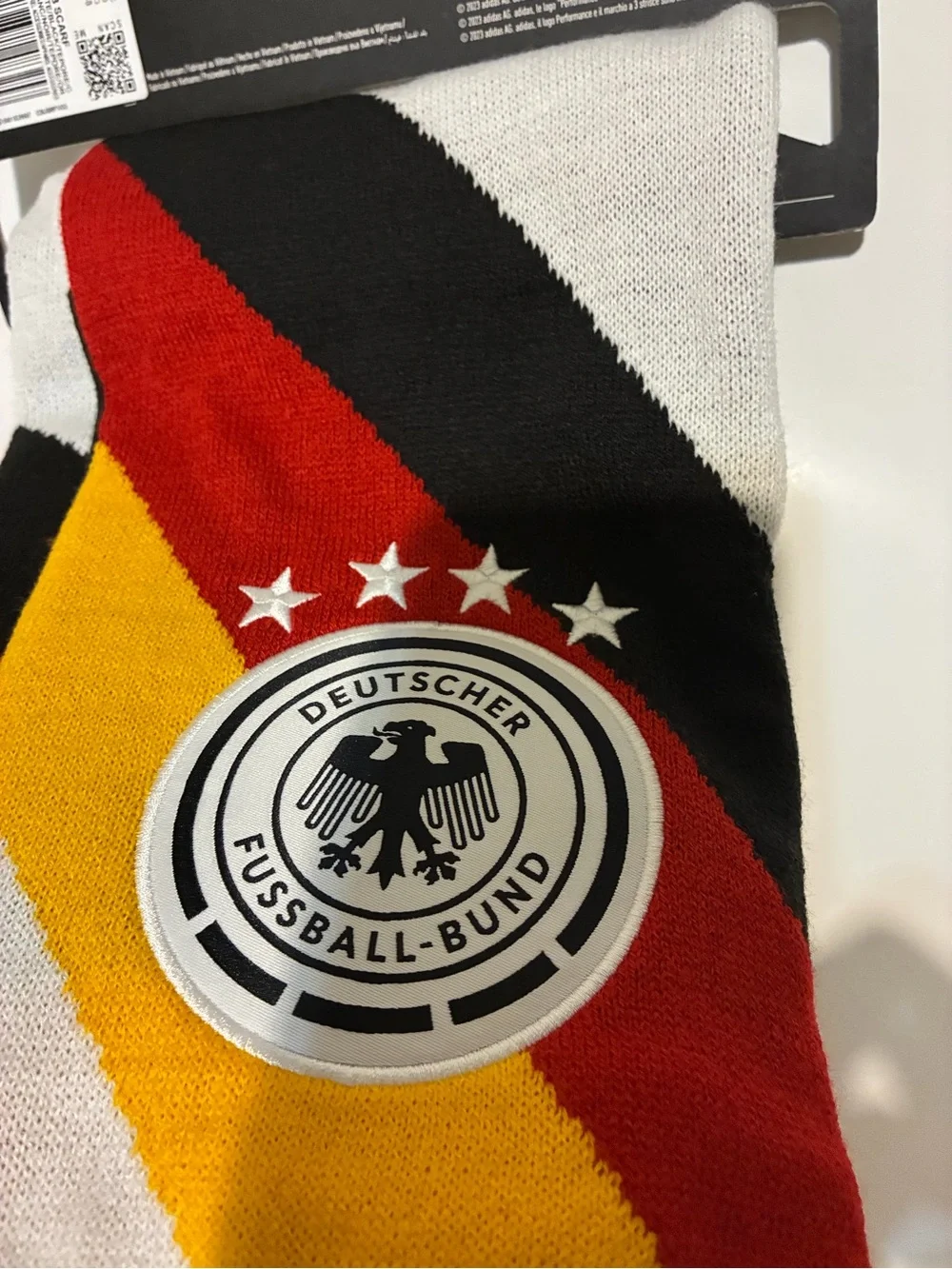 Adidas Germany Flag Fan  Scarf  World Cup 2026 Soccer Futbol
